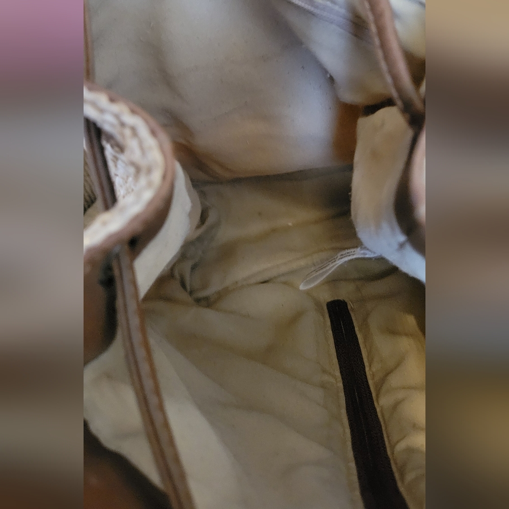 Strada Beige and Brown Women's Backpack - Picture 10 of 11